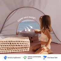 Tiny Land® One-Stop Beach Toy & Tent Set