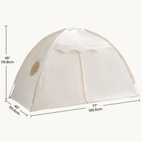 Tiny Land® Versatile Kids Bed Tent & Play Tent