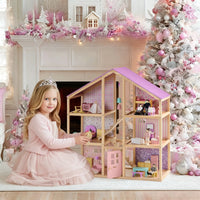 Tiny Land® Sweetwood Dollhouse without Dolls