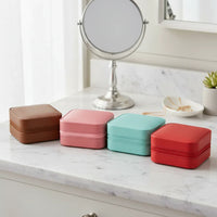 Personalized Travel Jewelry Box - Small (4 colors) - Essential Southern Charm