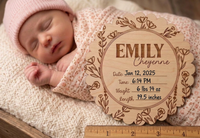 Baby Announcement Sign