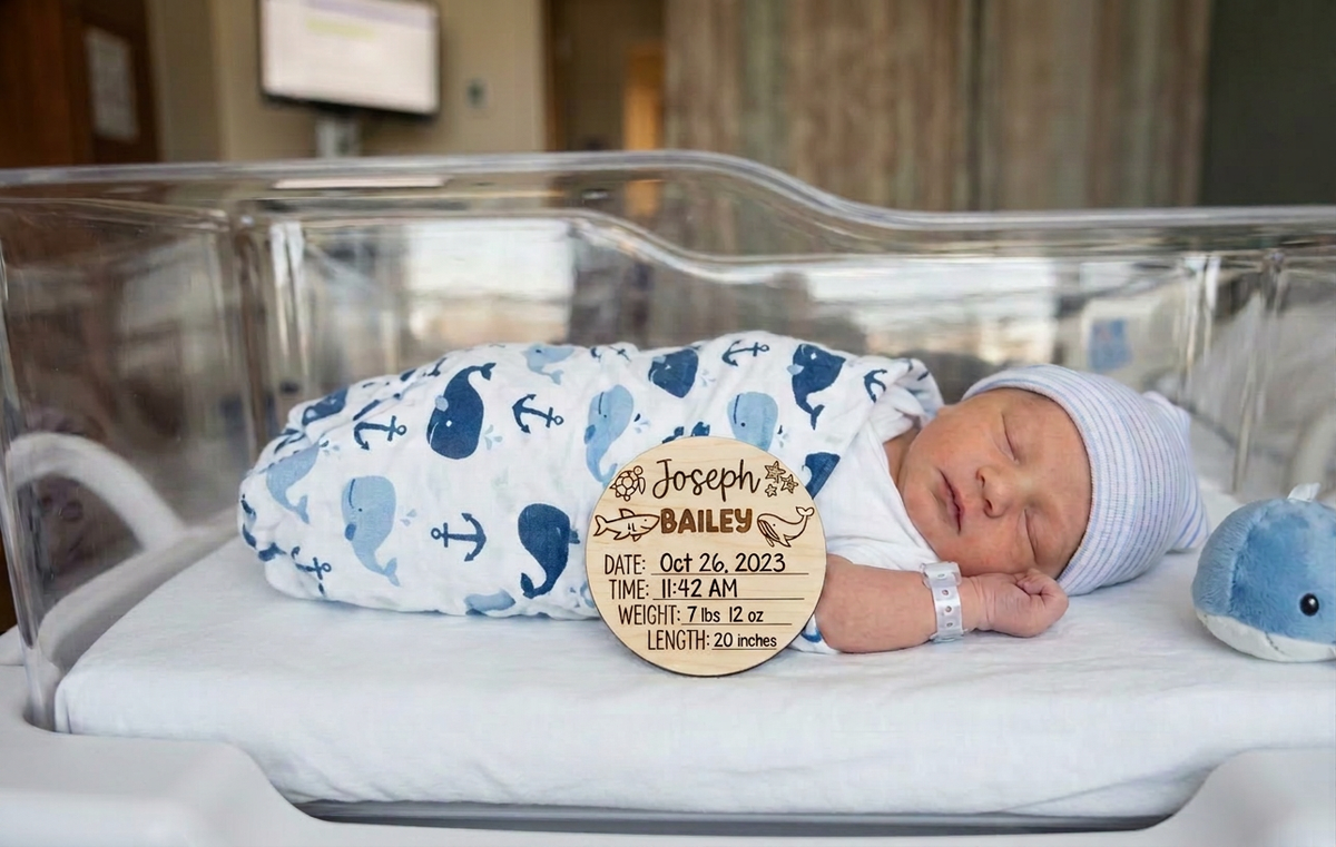 Baby Announcement Sign