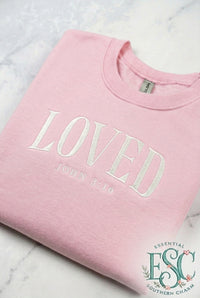 Simple but Powerful Message Embroidered Sweatshirts