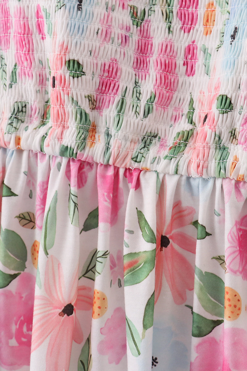 Blossom Bliss Smocked Mom Dress - Essential Southern Charm
