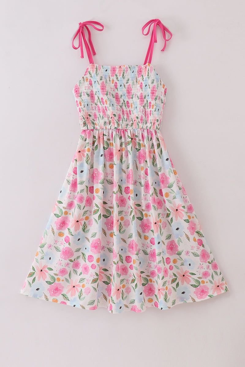 Blossom Bliss Smocked Mom Dress - Essential Southern Charm