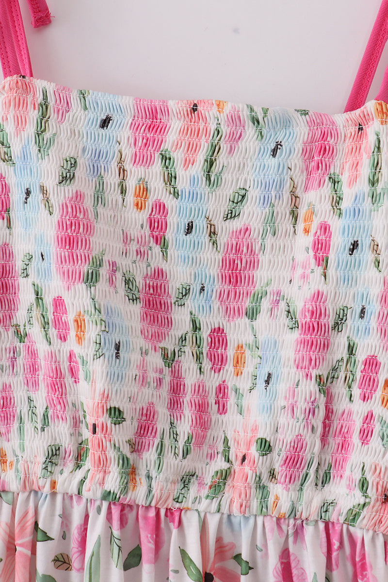 Blossom Bliss Smocked Mom Dress - Essential Southern Charm