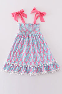 Blue Ribbon Lace Charm Smocked Mom&Me Dress - Essential Southern Charm