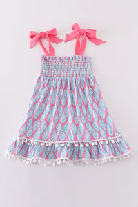 Blue Ribbon Lace Charm Smocked Mom&Me Dress - Essential Southern Charm