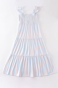Crab French Knot Smocked Mom Dress - Essential Southern Charm