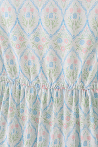 Delicate Floral Print Mom Dress - Essential Southern Charm