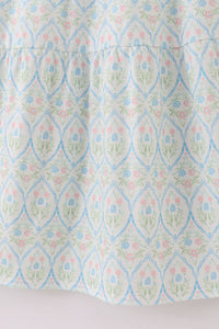 Delicate Floral Print Mom Dress - Essential Southern Charm