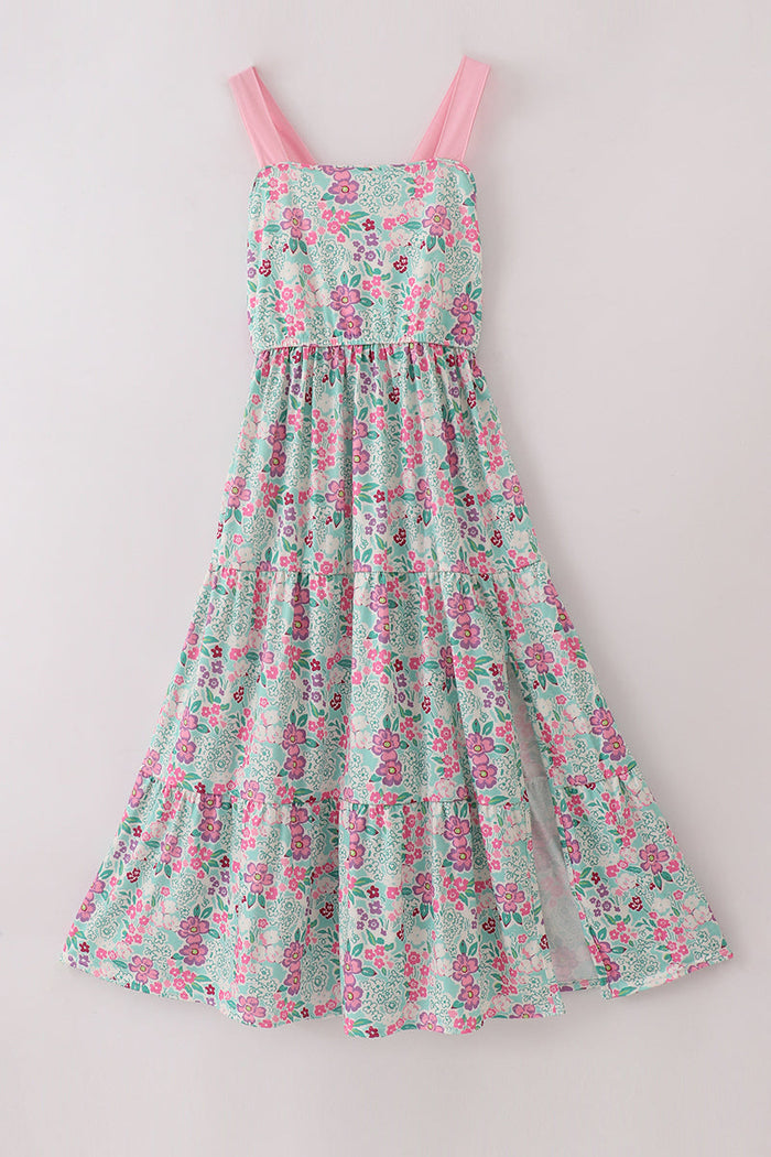 Dream Garden Tiered Mom Dress - Essential Southern Charm