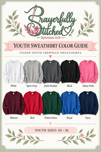 YOUTH & ADULT Personalized Name/1 Word Sweatshirt