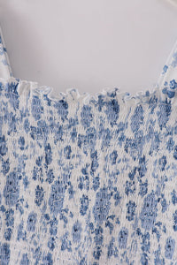 Embroidered Bows Floral Print Mom Dress - Essential Southern Charm