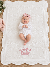 Heirloom Baby Blanket - Personalize it