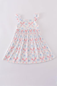 Flowers & Bows Lattice Print Mom & Me Dress - Essential Southern Charm