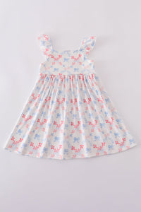 Flowers & Bows Lattice Print Mom & Me Dress - Essential Southern Charm