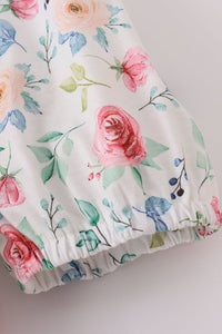 Green Garden Rose Mom Dress - Essential Southern Charm