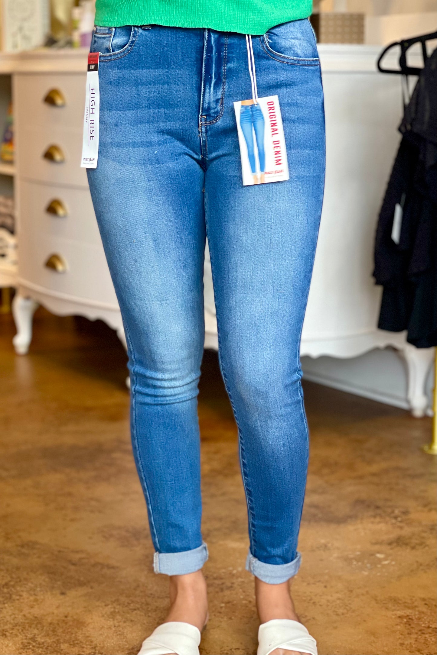 The Pacey High Waisted Skinny Jeans