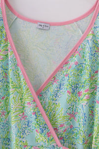 Meadow Breeze Print Adult Ruffle Dress - Essential Southern Charm