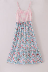 Petal Perfection Print Mom Dress - Essential Southern Charm
