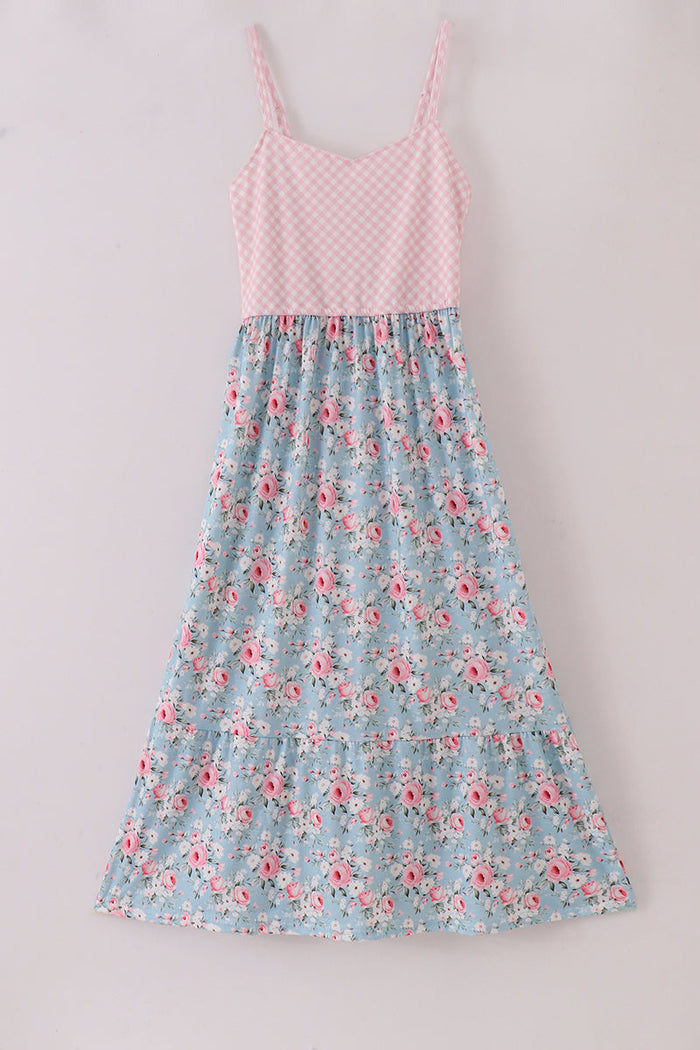 Petal Perfection Print Mom Dress - Essential Southern Charm