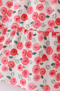Pink Floral Print Mom Dress - Essential Southern Charm