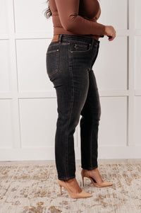 Rita Mid Rise Control Top Slim Jeans - Essential Southern Charm