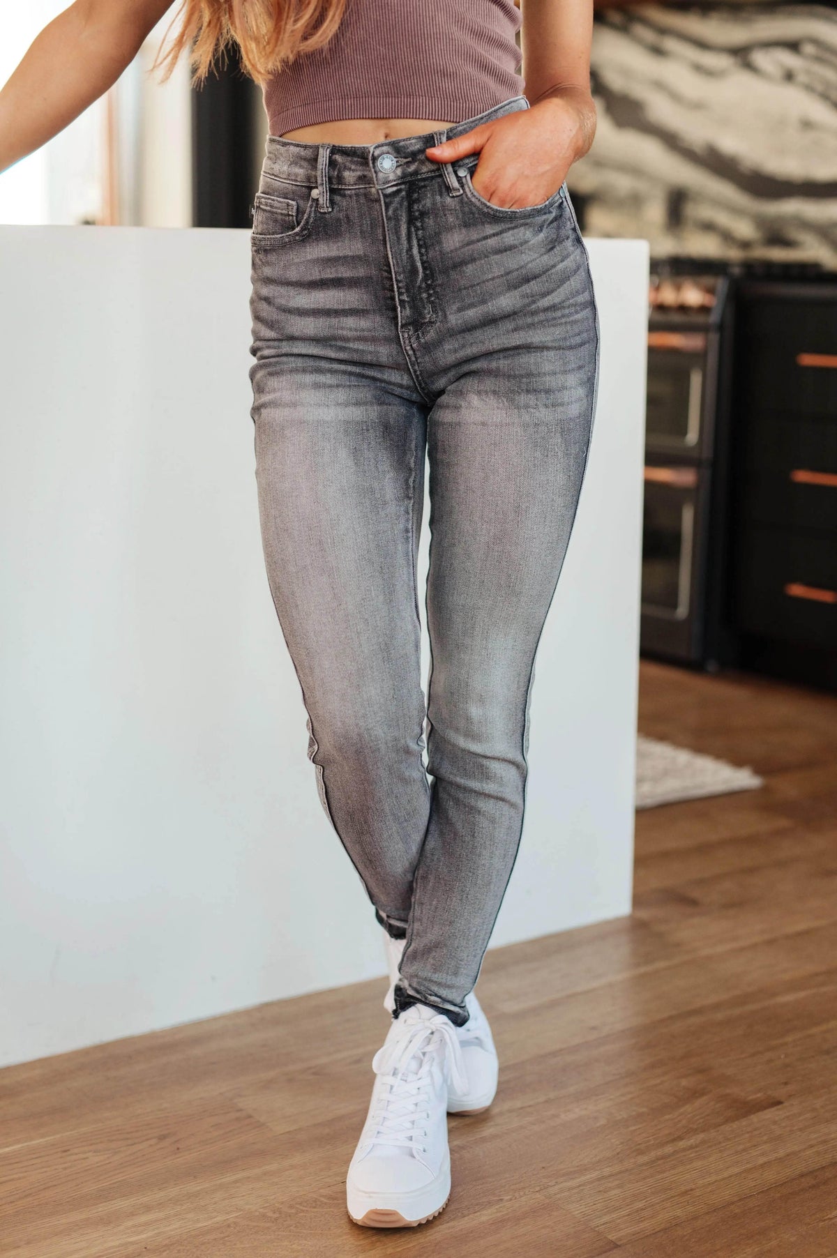 Hadley High Rise Control Top Release Hem Skinny - Essential Southern Charm