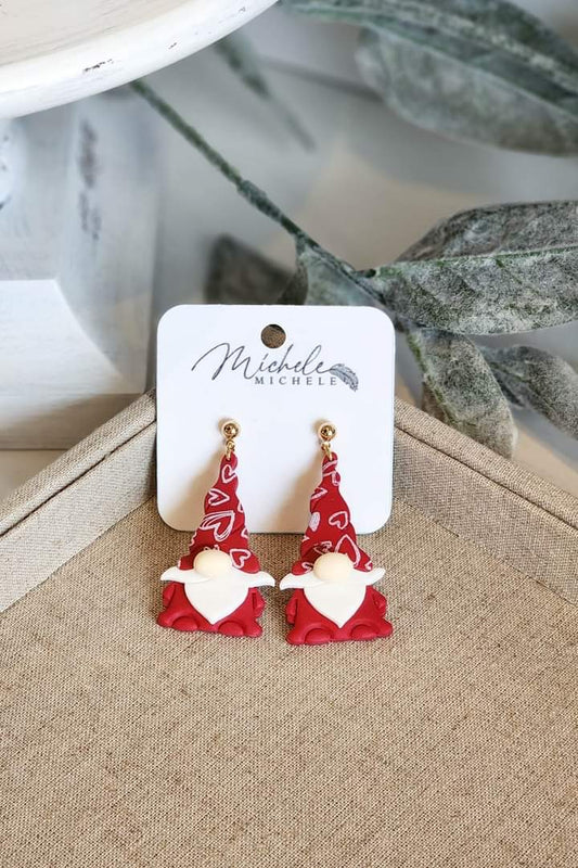 Almost Gnome Clay Earrings (2 styles)